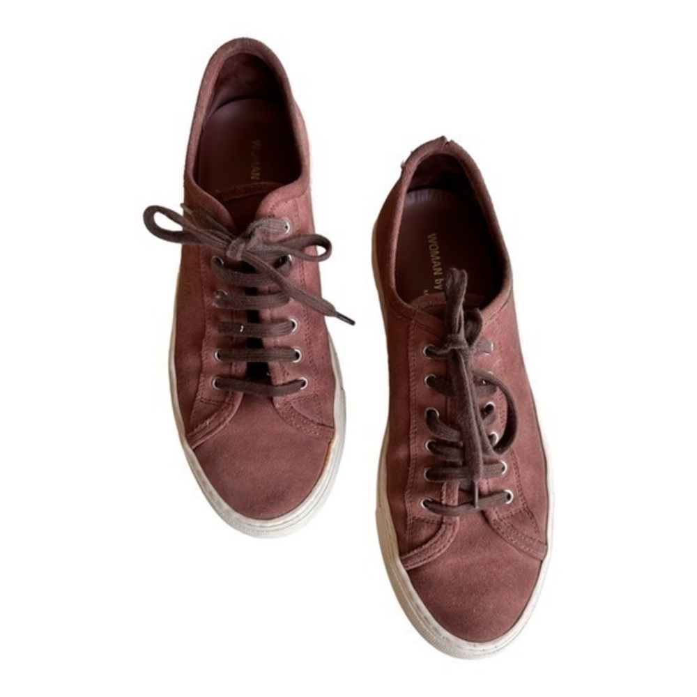 Common Projects Women's Suede Sneakers in Dusty Rose
